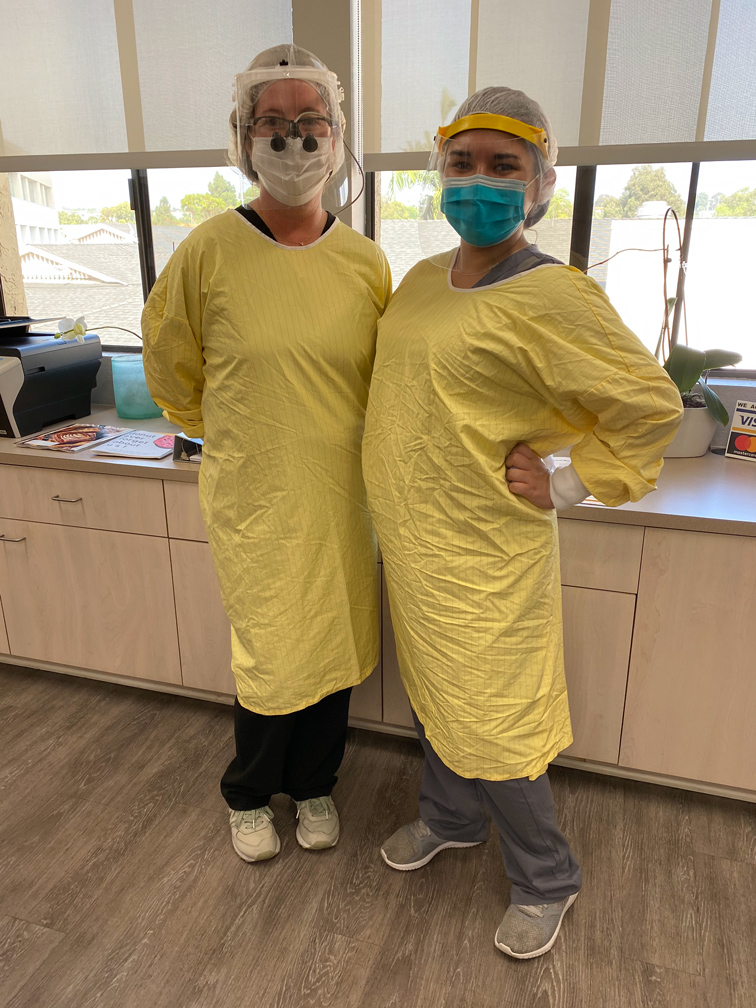 Dr. Christina Thompson & her dental assistant Jordan